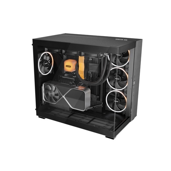 Be Quiet! LIGHT BASE 900 DX fekete (táp nélküli) ablakos ATX ház