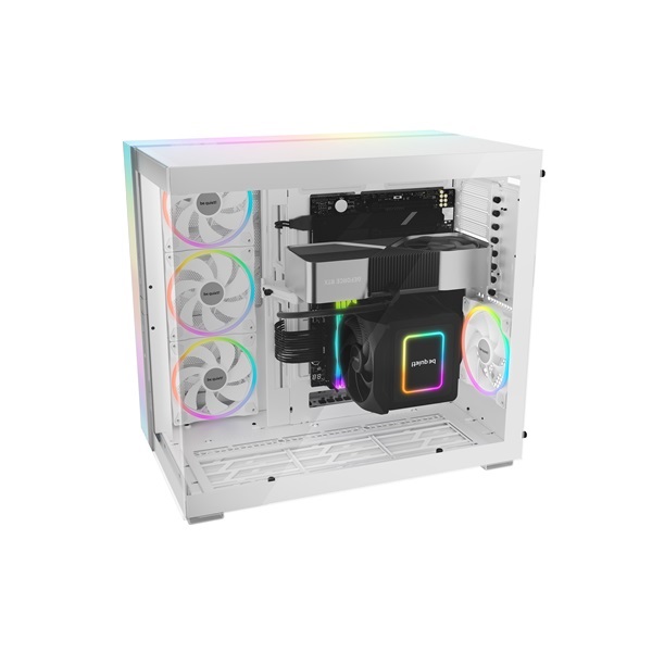 Be Quiet! LIGHT BASE 900 FX fehér (táp nélküli) ablakos ATX ház