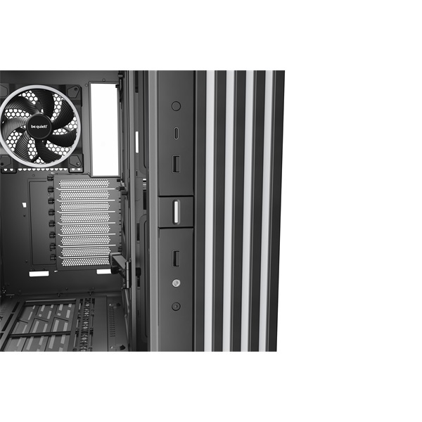 Be Quiet! LIGHT BASE 900 FX fekete (táp nélküli) ablakos ATX ház