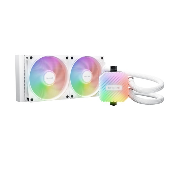 Be Quiet! LIGHT LOOP 2x120mm fehér vízhűtéses processzor hűtő