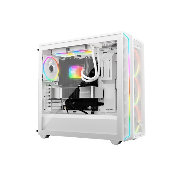 Be Quiet! LIGHT LOOP 2x120mm fehér vízhűtéses processzor hűtő