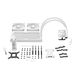 Be Quiet! LIGHT LOOP 2x120mm fehér vízhűtéses processzor hűtő