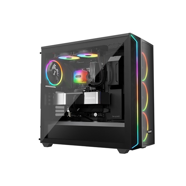 Be Quiet! LIGHT LOOP 2x120mm fekete vízhűtéses processzor hűtő