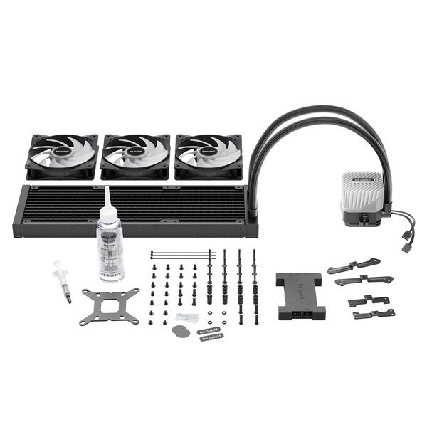 Be Quiet! LIGHT LOOP 3x120mm fekete vízhűtéses processzor hűtő