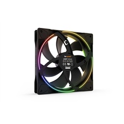 Be Quiet! LIGHT WINGS 140mm PWM ARGB fekete ventilátor