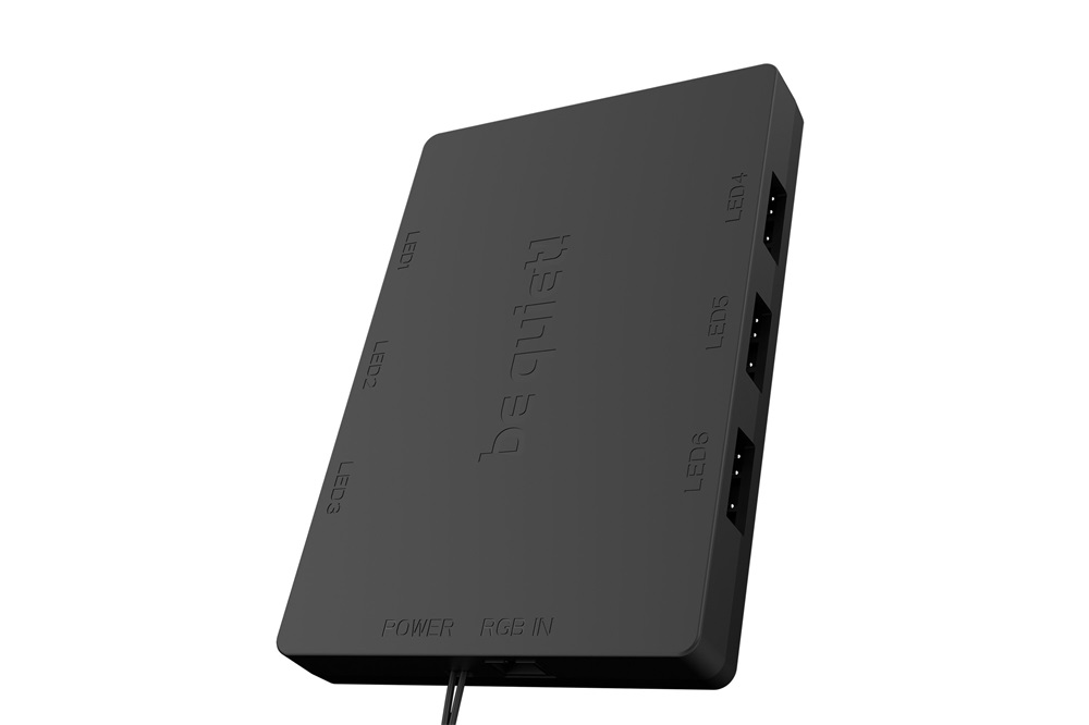 Be Quiet! LIGHT WINGS 3db 140mm PWM ARGB fekete ventilátor