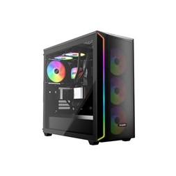 Be Quiet! LIGHT WINGS 3db 140mm PWM RGB fekete ventilátor
