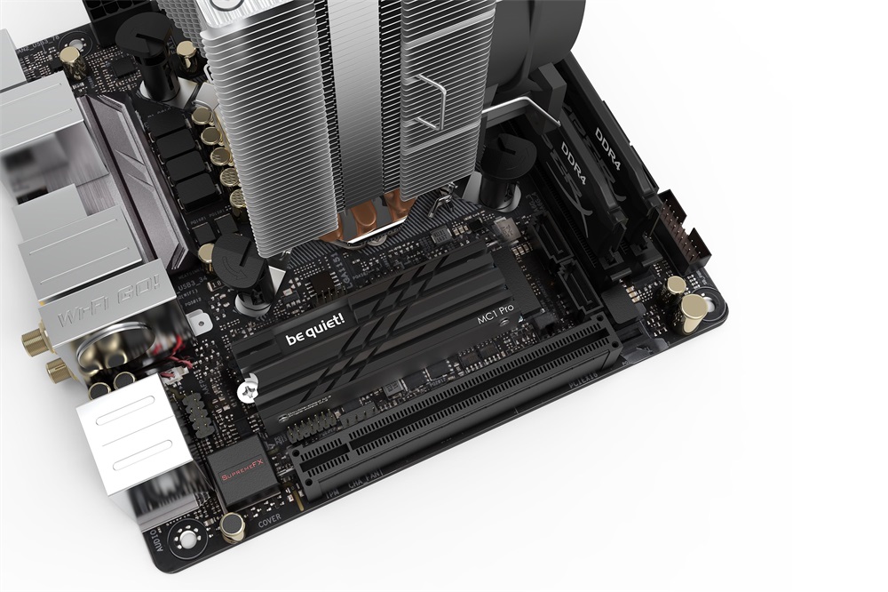 Be Quiet! MC1 Pro passzív hűtő M.2 SSD-hez