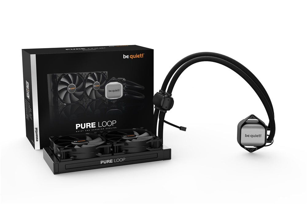 Be Quiet! PURE LOOP 240mm 2x120mm vízhűtéses processzor hűtő