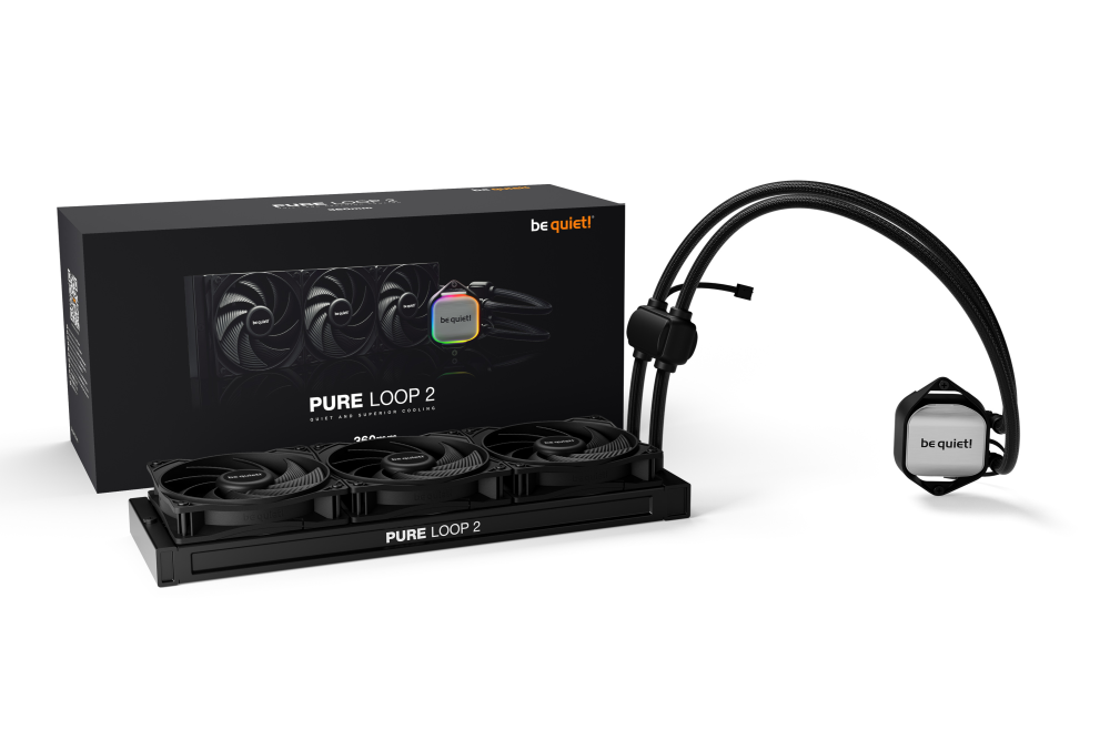 Be Quiet! PURE LOOP 2 360mm vízhűtéses processzorhűtő