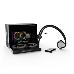 Be Quiet! PURE LOOP 2 FX 240mm 2x120mm ARGB vízhűtéses processzor hűtő
