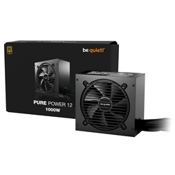 Be Quiet! PURE POWER 12 1000W 80+ Gold ventillátorral dobozos tápegység