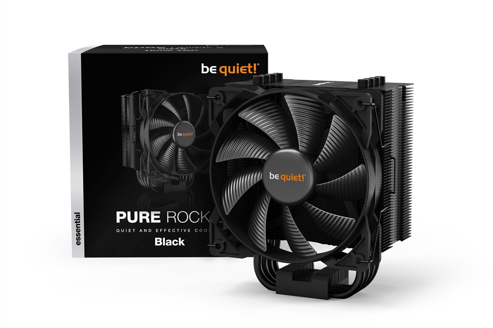 Be Quiet! PURE ROCK 2 Black 120mm processzor hűtő