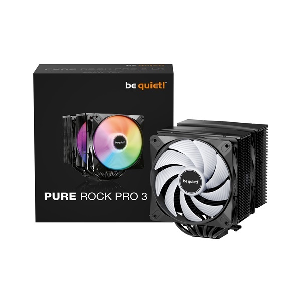Be Quiet! PURE ROCK PRO 3 LX processzor hűtő