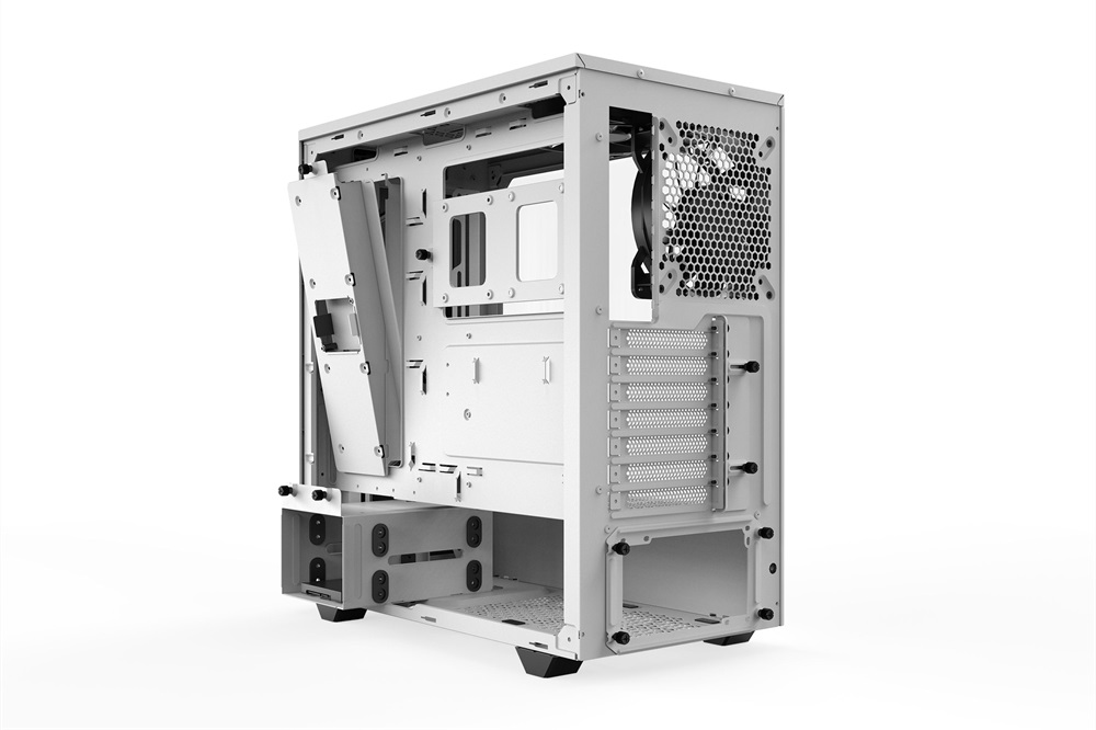 Be Quiet! Pure Base 500DX fehér (táp nélküli) ablakos ATX ház