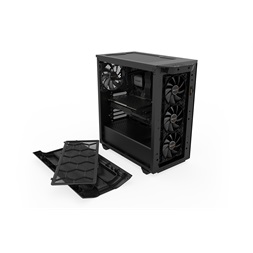Be Quiet! Pure Base 500DX fekete (táp nélküli) ablakos ATX ház