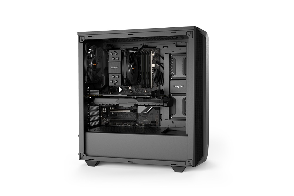 Be Quiet! Pure Base 500 fekete (táp nélküli) ATX ház