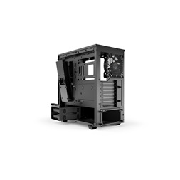 Be Quiet! Pure Base 500 fekete (táp nélküli) ablakos ATX ház