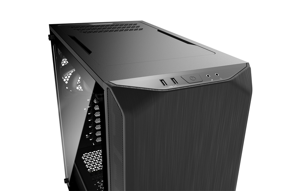 Be Quiet! Pure Base 500 fekete (táp nélküli) ablakos ATX ház