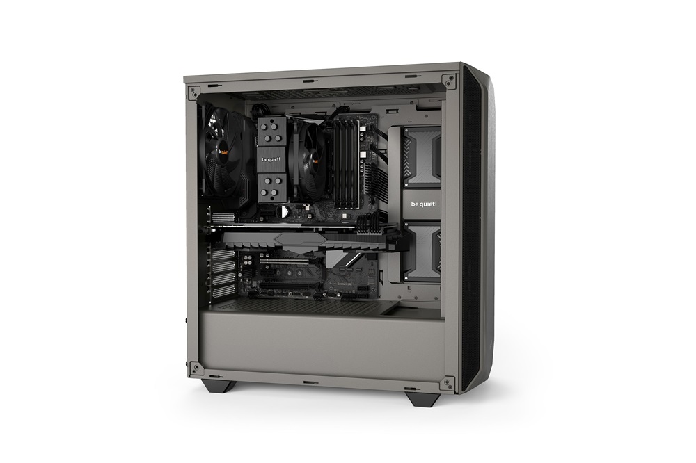 Be Quiet! Pure Base 500 szürke (táp nélküli) ATX ház