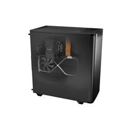 Be Quiet! Pure Base 501 Airflow fekete (táp nélküli) ATX ház
