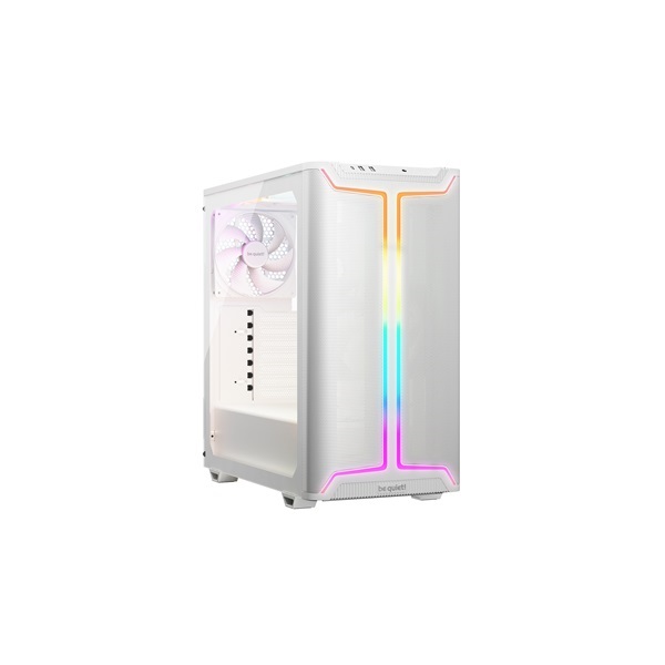 Be Quiet! Pure Base 501 DX fehér (táp nélküli) ablakos ATX ház
