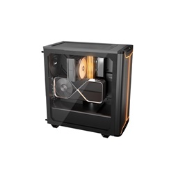 Be Quiet! Pure Base 501 DX fekete (táp nélküli) ablakos ATX ház