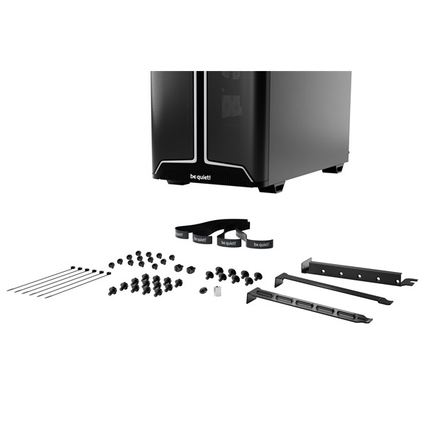 Be Quiet! Pure Base 501 DX fekete (táp nélküli) ablakos ATX ház