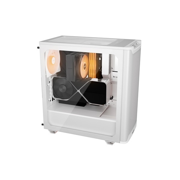 Be Quiet! Pure Base 501 LX fehér (táp nélküli) ablakos ATX ház