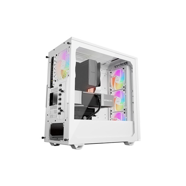 Be Quiet! Pure Base 501 LX fehér (táp nélküli) ablakos ATX ház