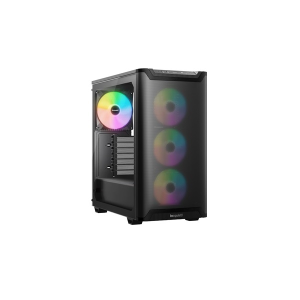 Be Quiet! Pure Base 501 LX fekete (táp nélküli) ablakos ATX ház