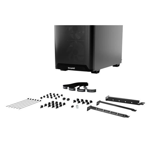 Be Quiet! Pure Base 501 LX fekete (táp nélküli) ablakos ATX ház