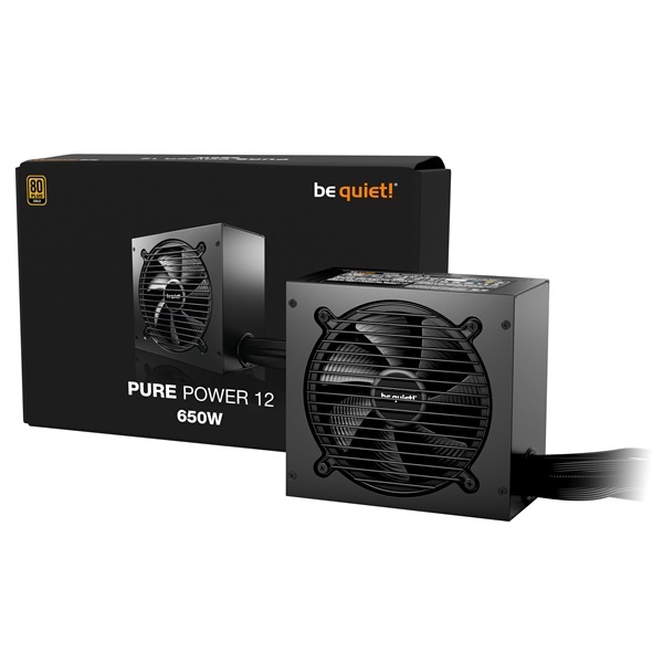 Be Quiet! Pure Power 12 650W 80+ Gold tápegység