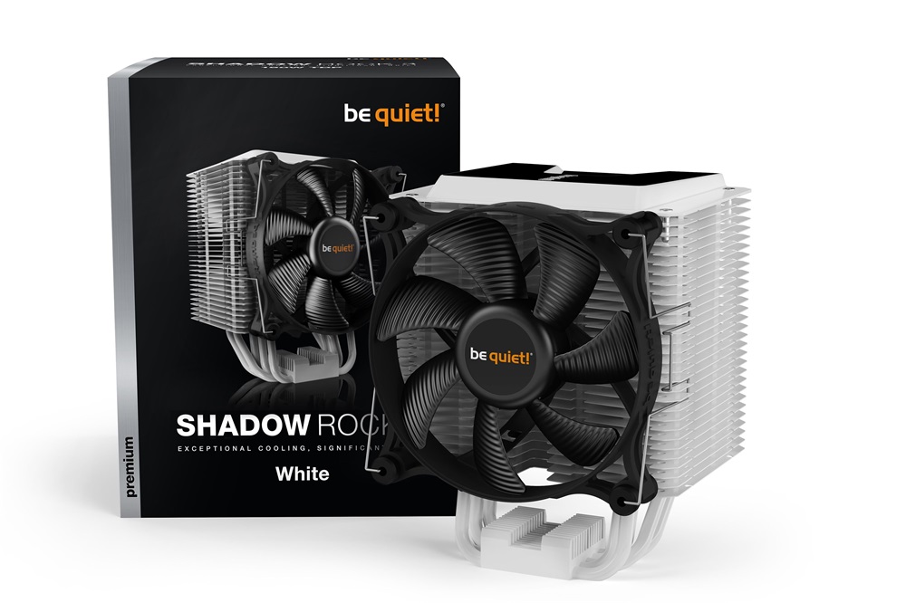 Be Quiet! SHADOW ROCK 3 White fehér processzor hűtő