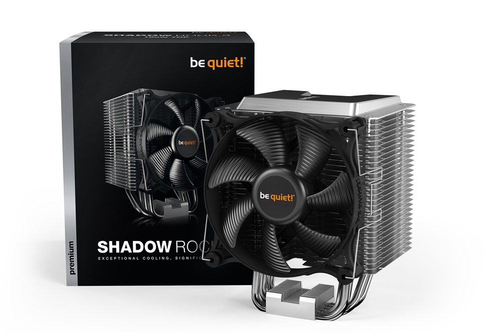 Be Quiet! SHADOW ROCK 3 fekete processzor hűtő