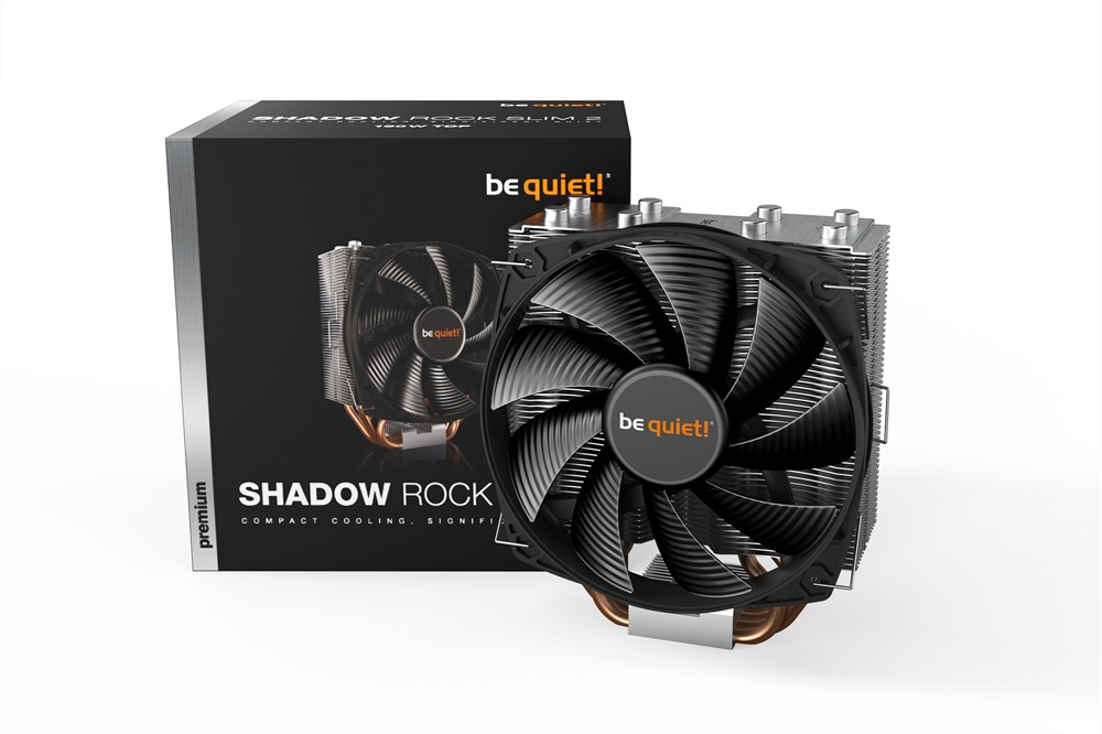 Be Quiet! SHADOW ROCK SLIM 2 135mm processzor hűtő