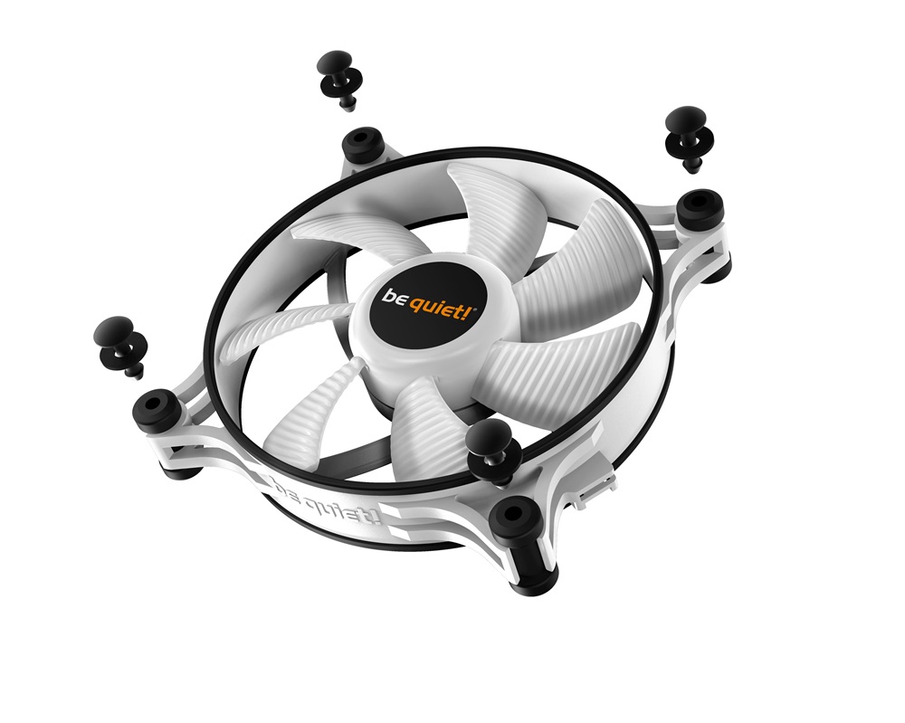 Be Quiet! SHADOW WINGS 2 120mm PWM fehér ventilátor