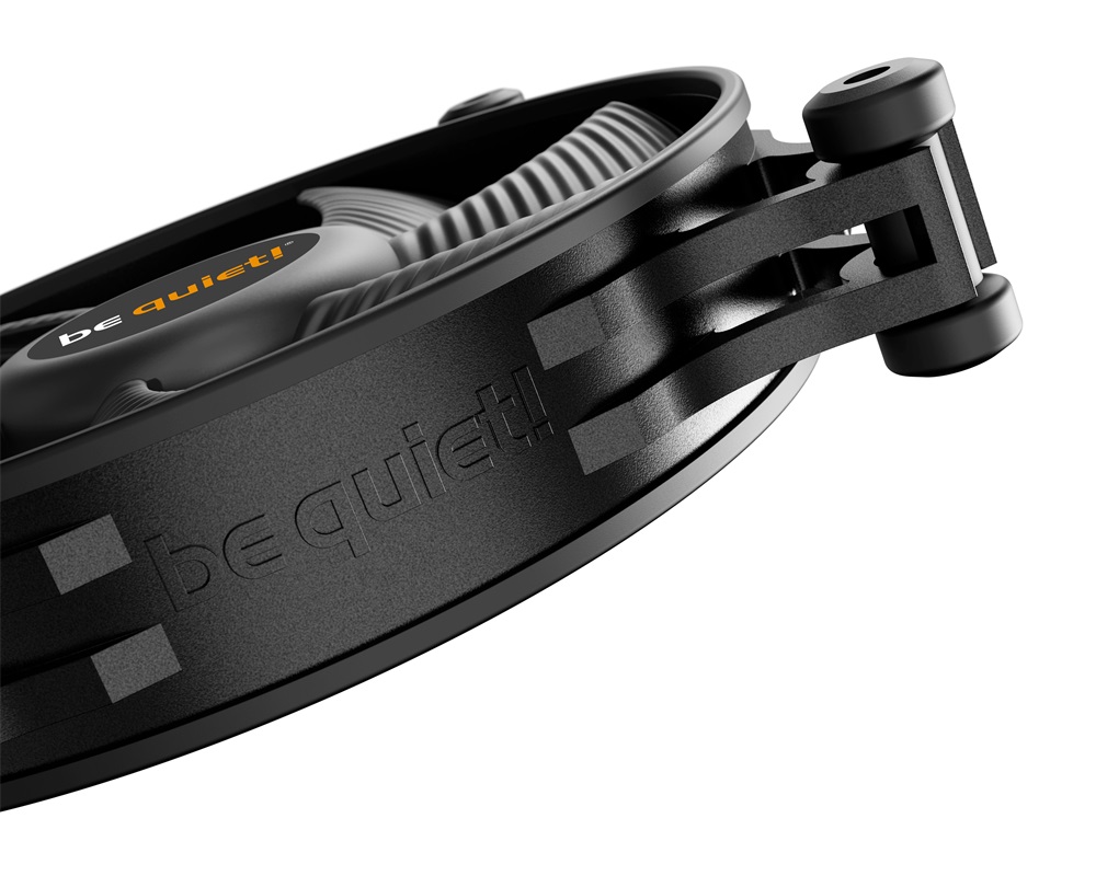 Be Quiet! SHADOW WINGS 2 120mm PWM fekete ventilátor