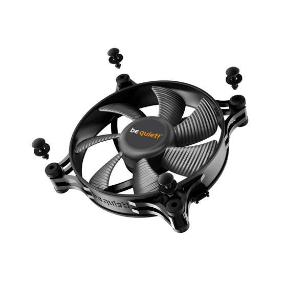 Be Quiet! SHADOW WINGS 2 120mm PWM fekete ventilátor