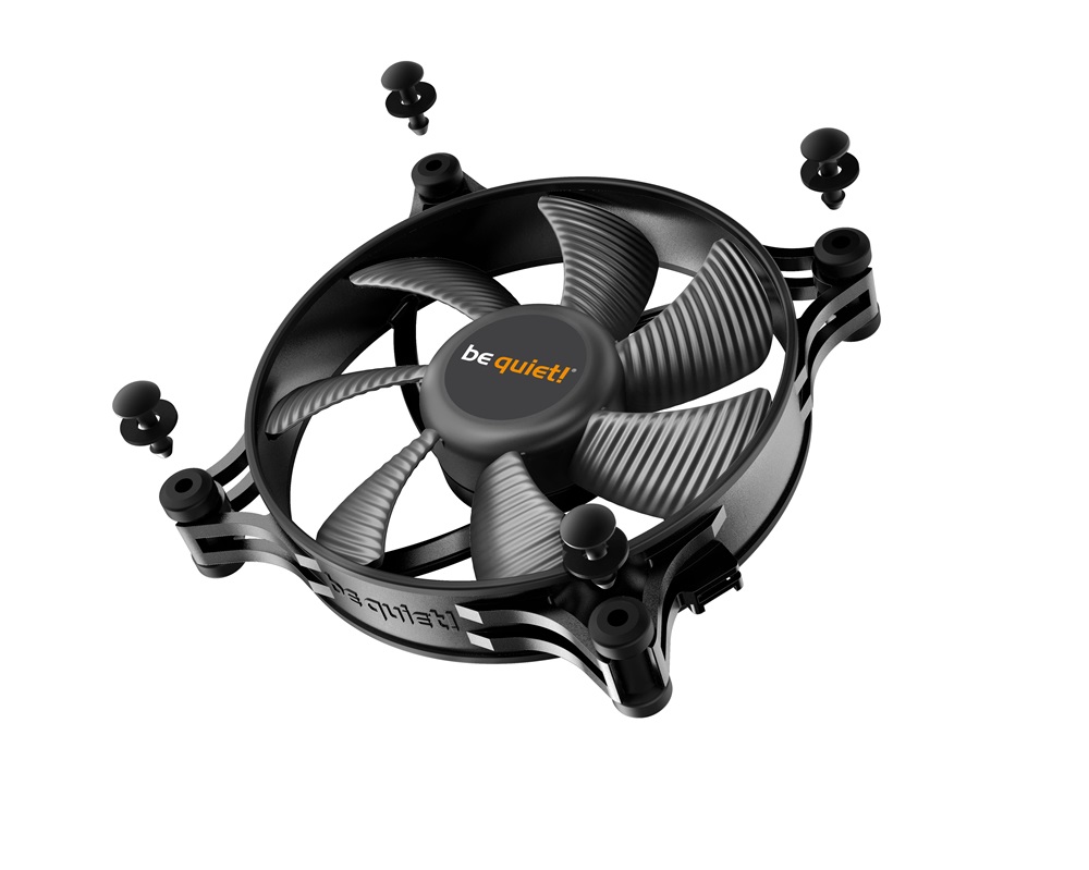 Be Quiet! SHADOW WINGS 2 120mm PWM fekete ventilátor