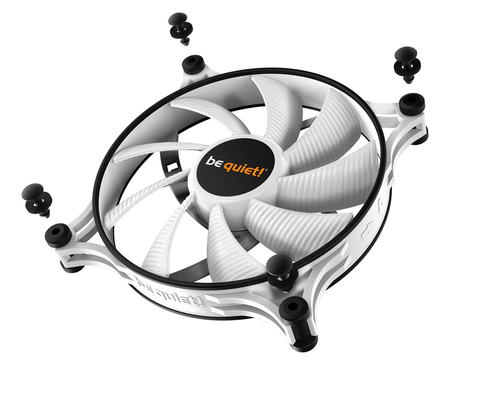 Be Quiet! SHADOW WINGS 2 140mm PWM fehér ventilátor
