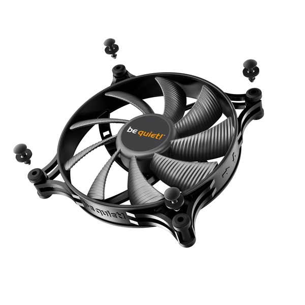 Be Quiet! SHADOW WINGS 2 140mm PWM fekete ventilátor