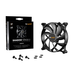 Be Quiet! SHADOW WINGS 2 140mm PWM fekete ventilátor
