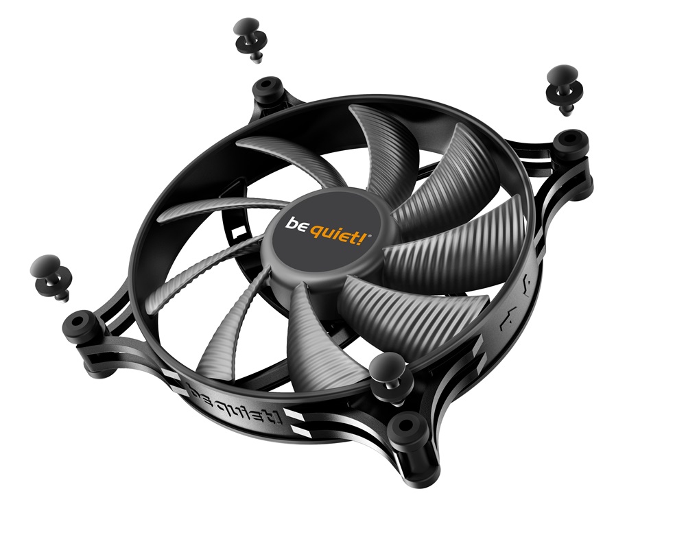 Be Quiet! SHADOW WINGS 2 140mm fekete ventilátor