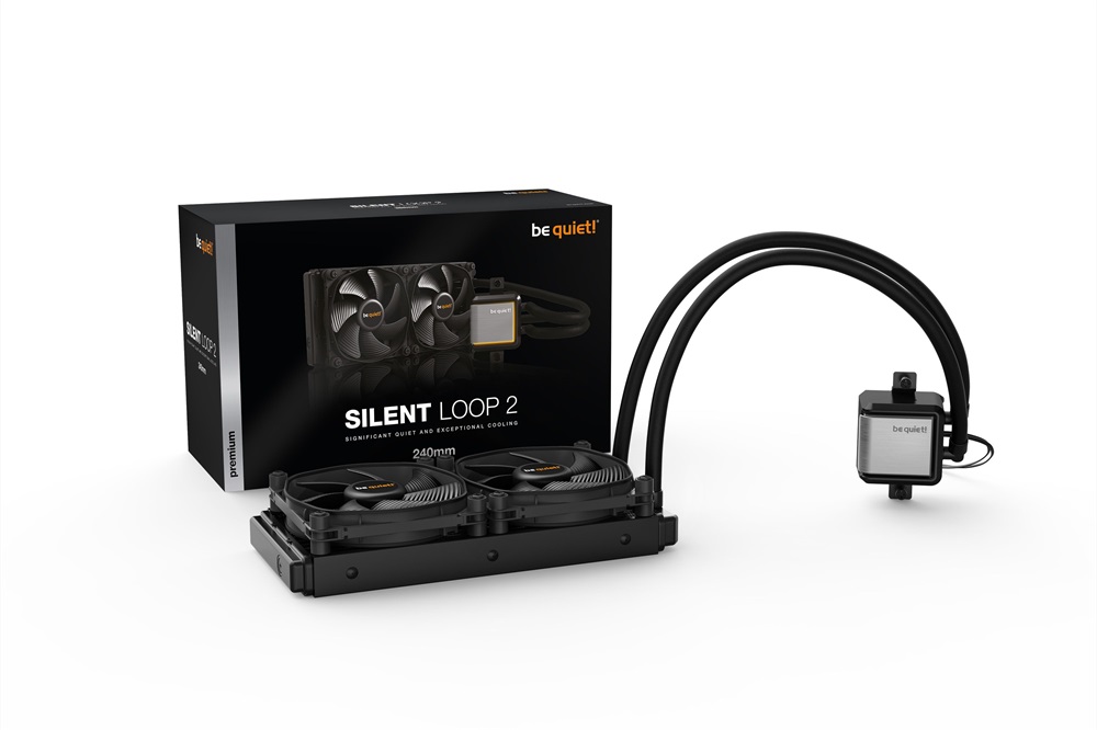 Be Quiet! SILENT LOOP 2 240mm 2x120mm vízhűtéses processzor hűtő