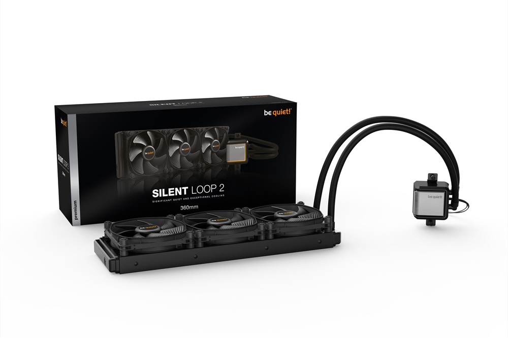 Be Quiet! SILENT LOOP 2 360mm 3x120mm vízhűtéses processzor hűtő