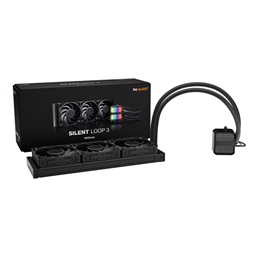Be Quiet! SILENT LOOP 3 3x120mm fekete vízhűtéses processzor hűtő