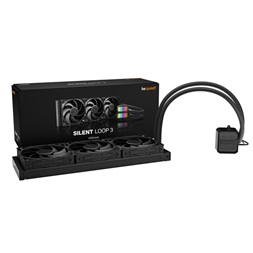 Be Quiet! SILENT LOOP 3 3x140mm fekete vízhűtéses processzor hűtő