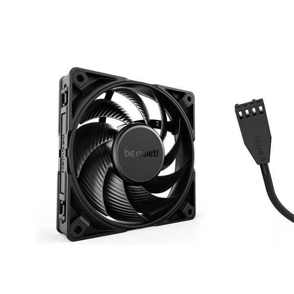 Be Quiet! SILENT WINGS PRO 4 120mm PWM fekete ventilátor