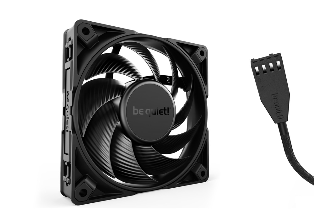 Be Quiet! SILENT WINGS PRO 4 120mm PWM fekete ventilátor